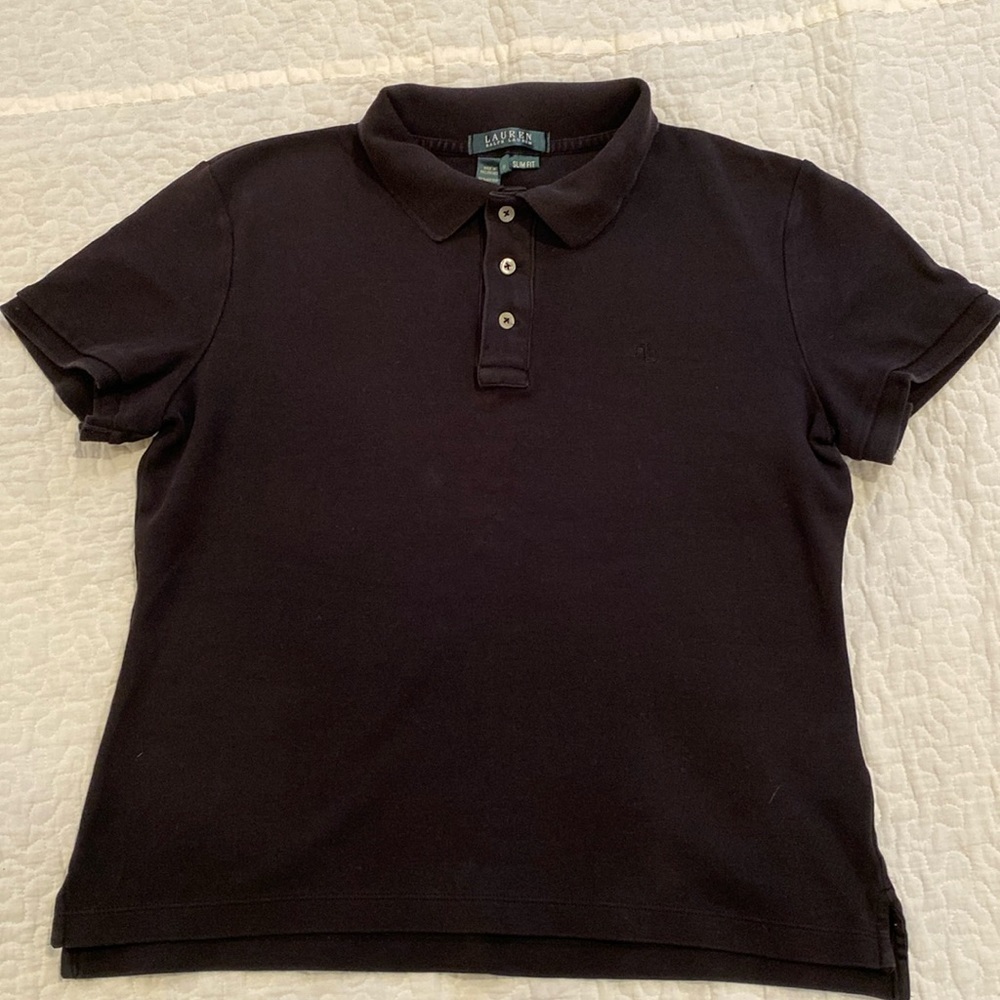 Ralph Lauren black polo shirt